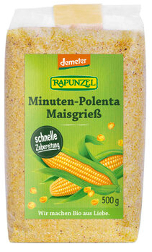 Produktfoto zu Minuten-Polenta Maisgrieß (500g)