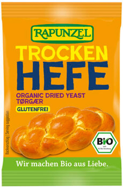 Produktfoto zu Trockenhefe, glutenfrei (9g)
