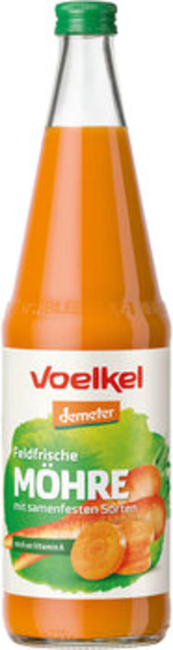 Produktfoto zu Feldfrischer Möhren Saft (0,7L)