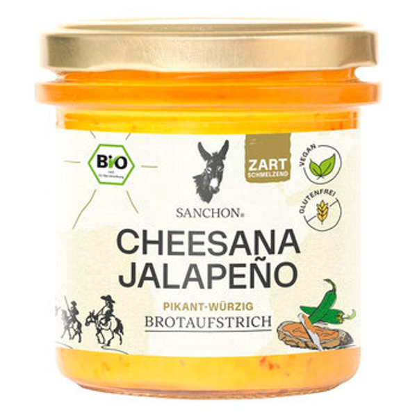 Produktfoto zu Brotaufstrich Cheesana Jalapeño (135g)