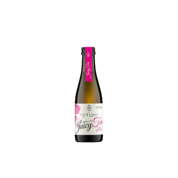 Produktfoto zu Sparkling Juicy Tea Rose-Darjeeling-Rhabarber (0,2L)