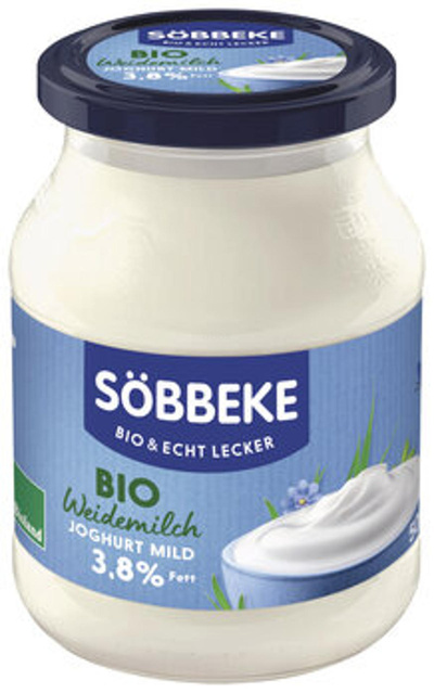 Produktfoto zu Joghurt cremig gerührt mild 3,8% (500g)