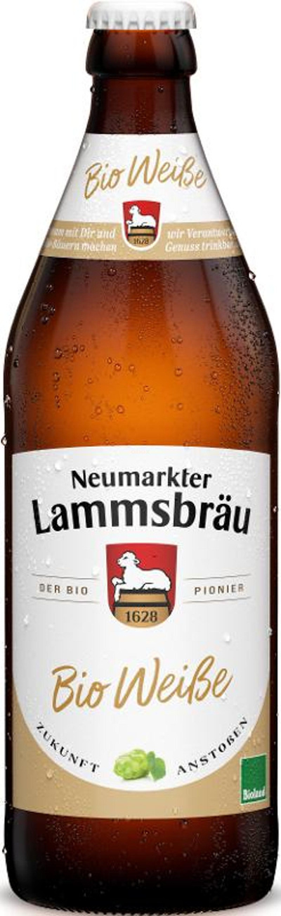 Produktfoto zu Lammsbräu Weiße (0,5L)