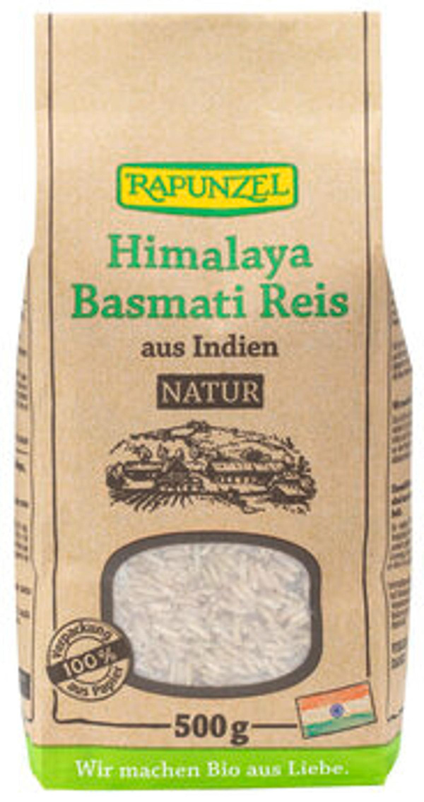 Produktfoto zu Himalaya Basmati Reis natur (500g)