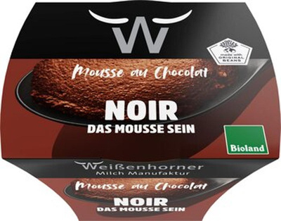 Produktfoto zu Mousse au Chocolat noir (80g)
