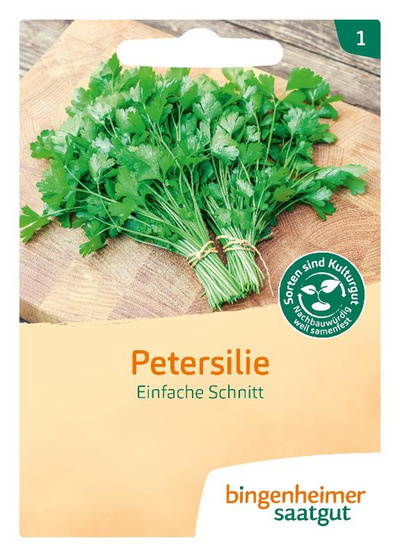 Produktfoto zu Saatgut Glatte Petersilie "Einfache Schnitt"