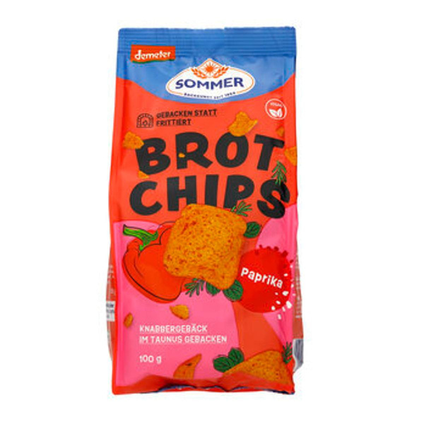 Produktfoto zu Brot-Chips paprika & Chili (100g)