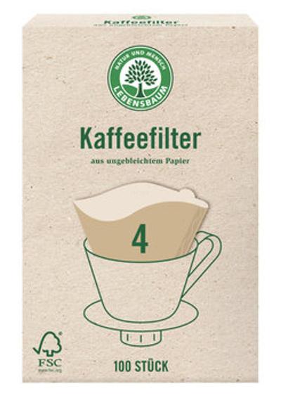 Produktfoto zu Kaffeefilter Gr. 4 (100St.)