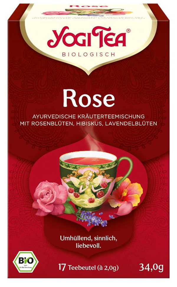 Produktfoto zu Yogi Tea Rose (17x2g)