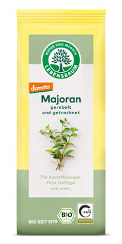 Produktfoto zu Majoran, gerebelt (12,5g)
