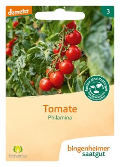 Produktfoto zu Saatgut Cocktailtomate "Philamina"