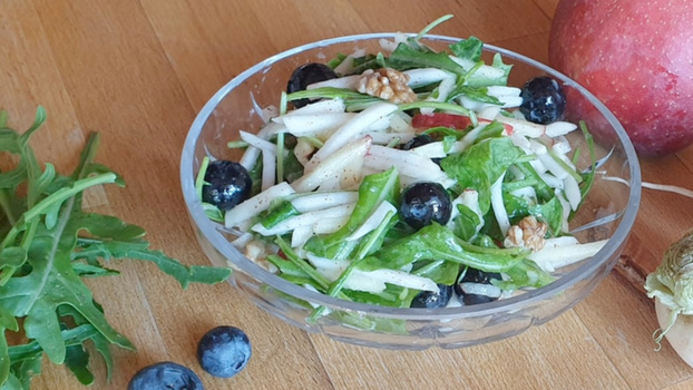Rezeptbild für Rübchen-Rucola-Salat