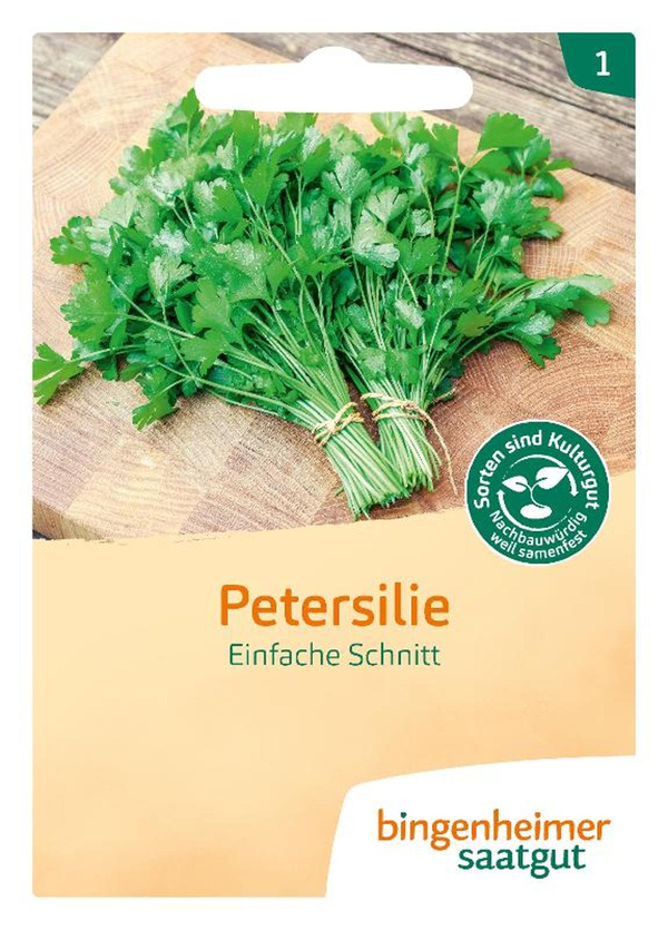 Produktfoto zu Saatgut Petersilie "Einfache Schnitt"