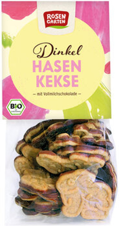 Produktfoto zu Dinkel-Osterhasen-Kekse Vollmilch (150g) I MHD 25.09.26