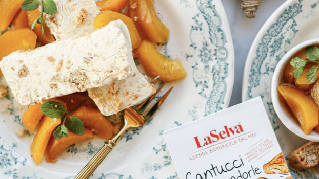 Rezeptbild für Cantuccini-Honig-Parfait