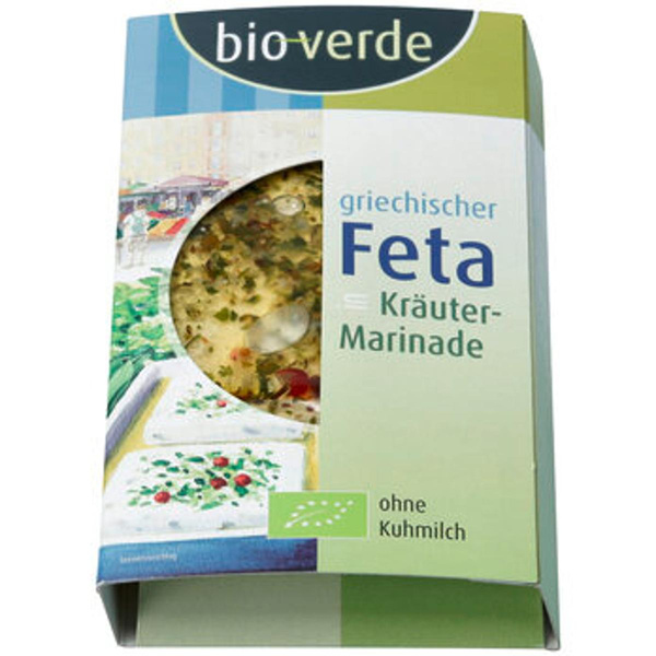 Produktfoto zu Feta in Kräutermarinade (150g)