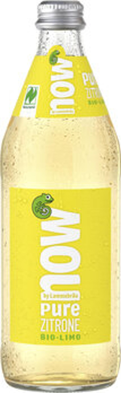 Produktfoto zu now Pure Zitrone (0,5L)