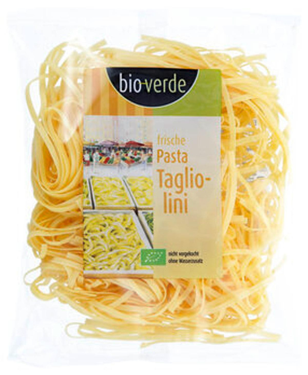 Produktfoto zu Frische Tagliolini (dünne Bandnudeln) 250 g