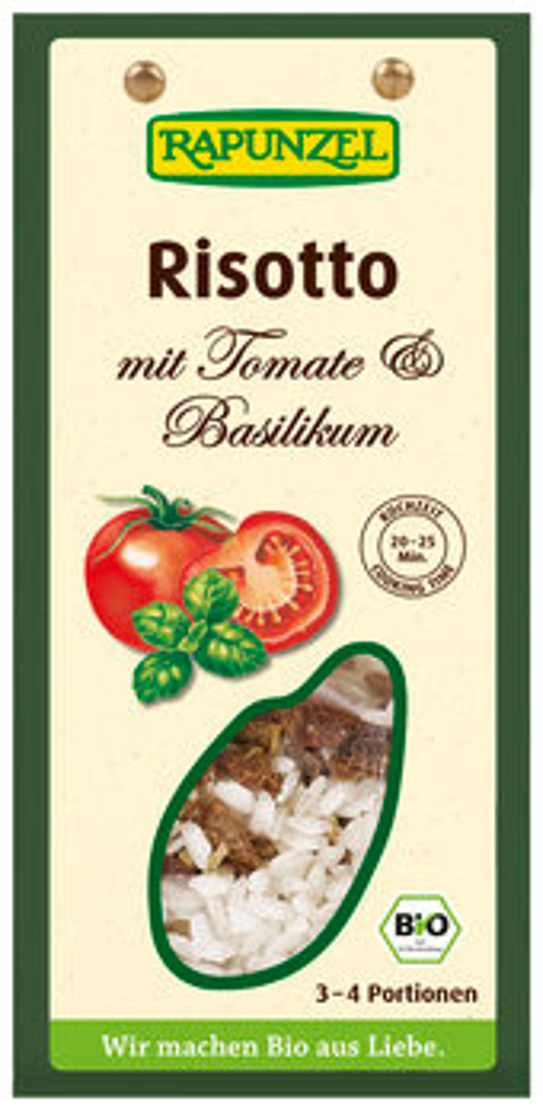 Produktfoto zu Risotto mit Tomaten und Basilikum (250g)