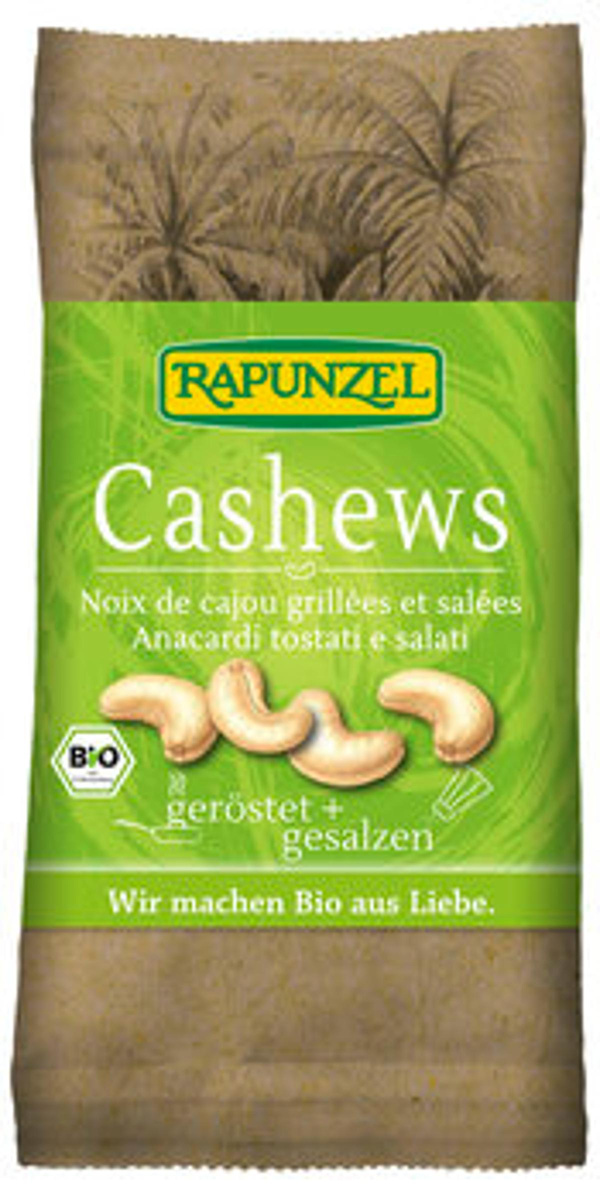 Produktfoto zu -10% Cashewkerne geröstet, gesalzen (50g) l MHD 10.03.26